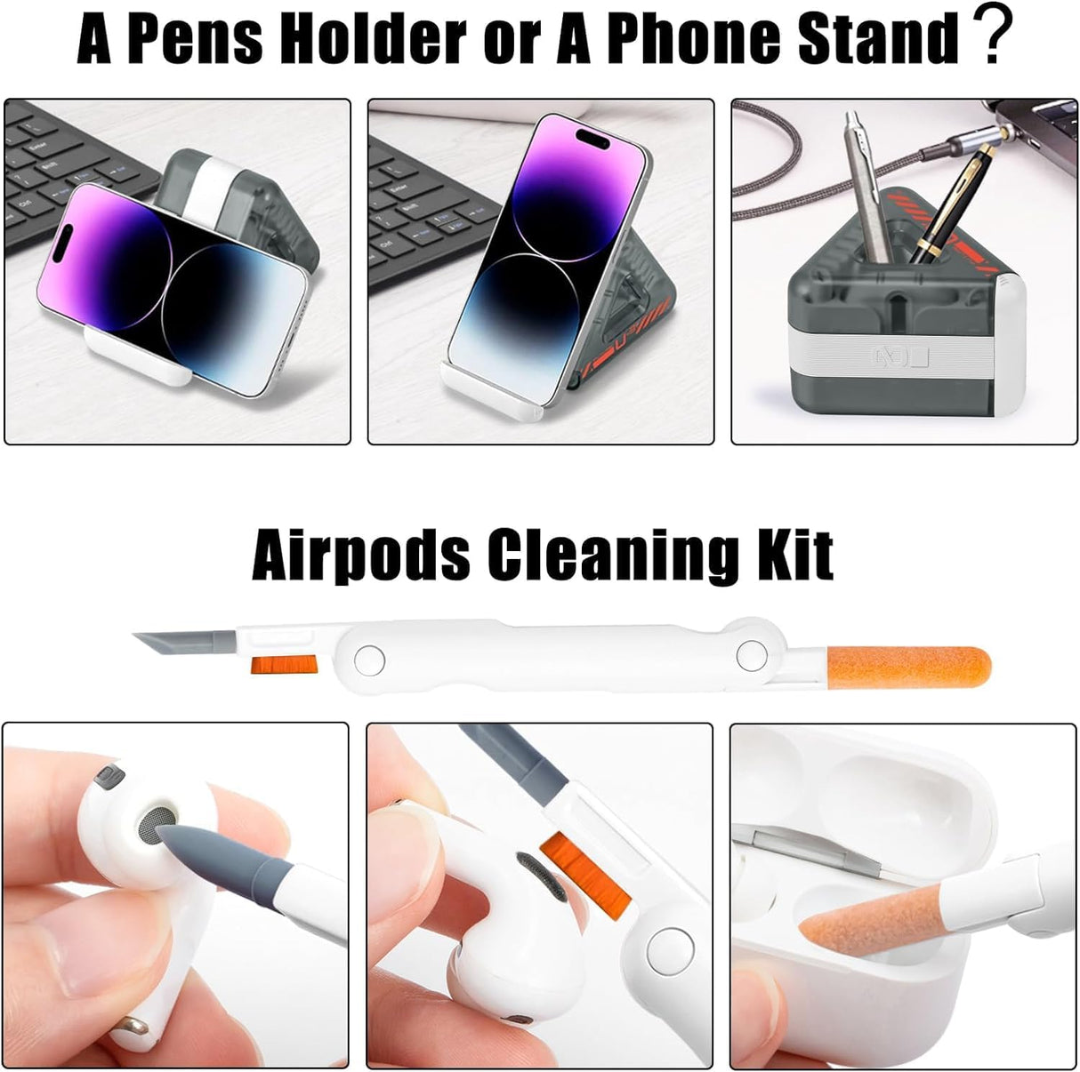 مجموعة تنظيف متعددة الاستخدامات، 22 في 1، للكاميرا ولوحة المفاتيح والشاشة من Green Lion