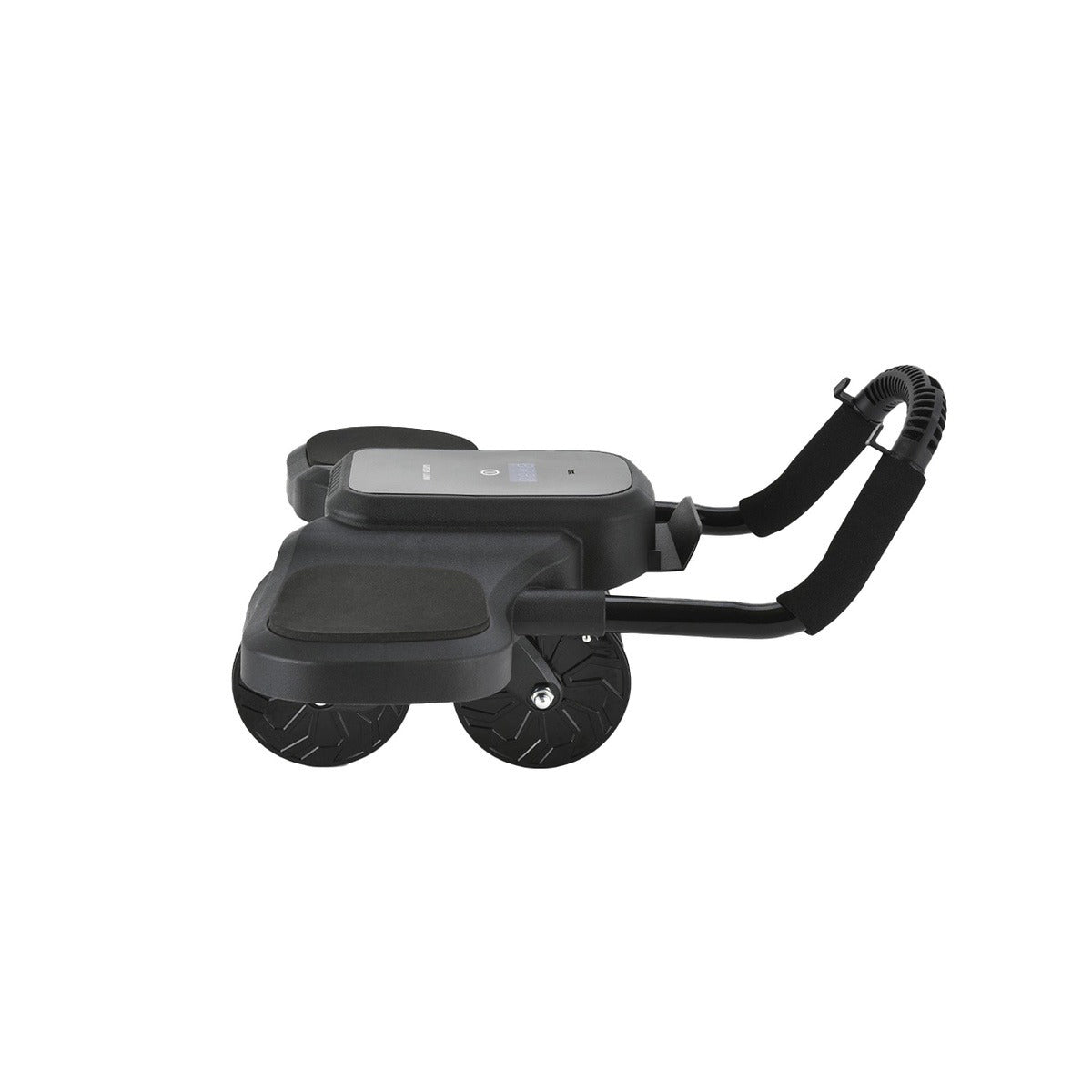 ABS Roller, Dual Wheel, LED Display, Auto Rebound, Anti-Slip, Type-C, Black by Green lion