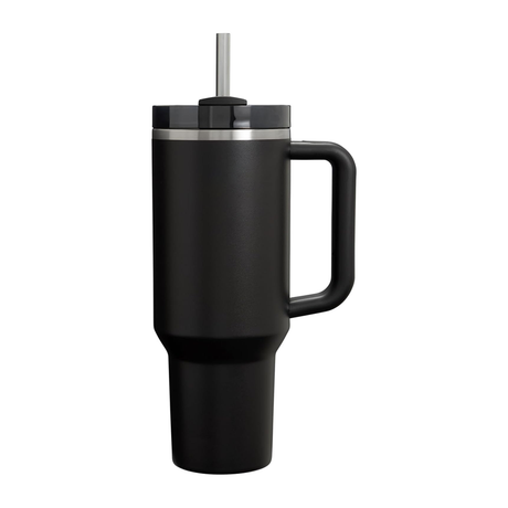 Stainless Steel Insulated Tumbler 1.18L with Lid and Straw | Bottle | SASKA Trading