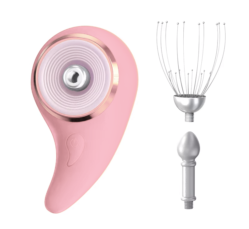 Electric Head & Point Massager - Rechargeable Handheld Scalp Massaging Device | Head Massager | SASKA Trading