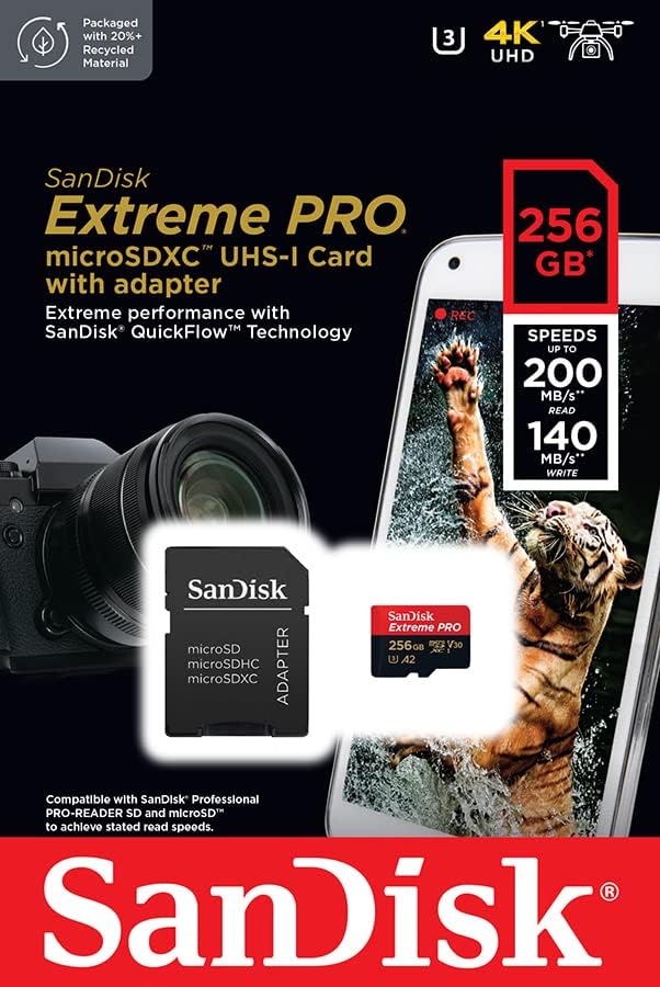 Sandisk Extreme Pro Micro Sd Card 200Mps | SD Card | SASKA Trading