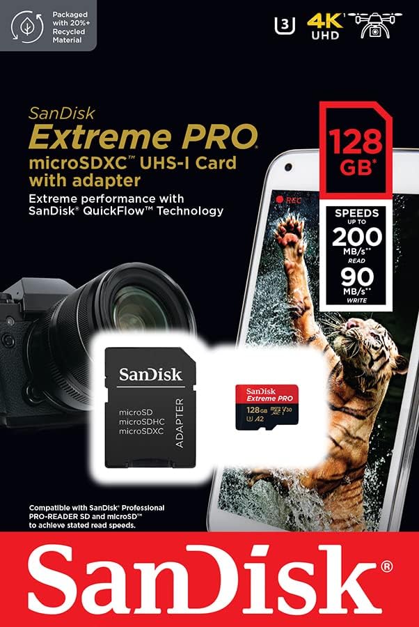 Sandisk Extreme Pro Micro Sd Card 200Mps | SD Card | SASKA Trading