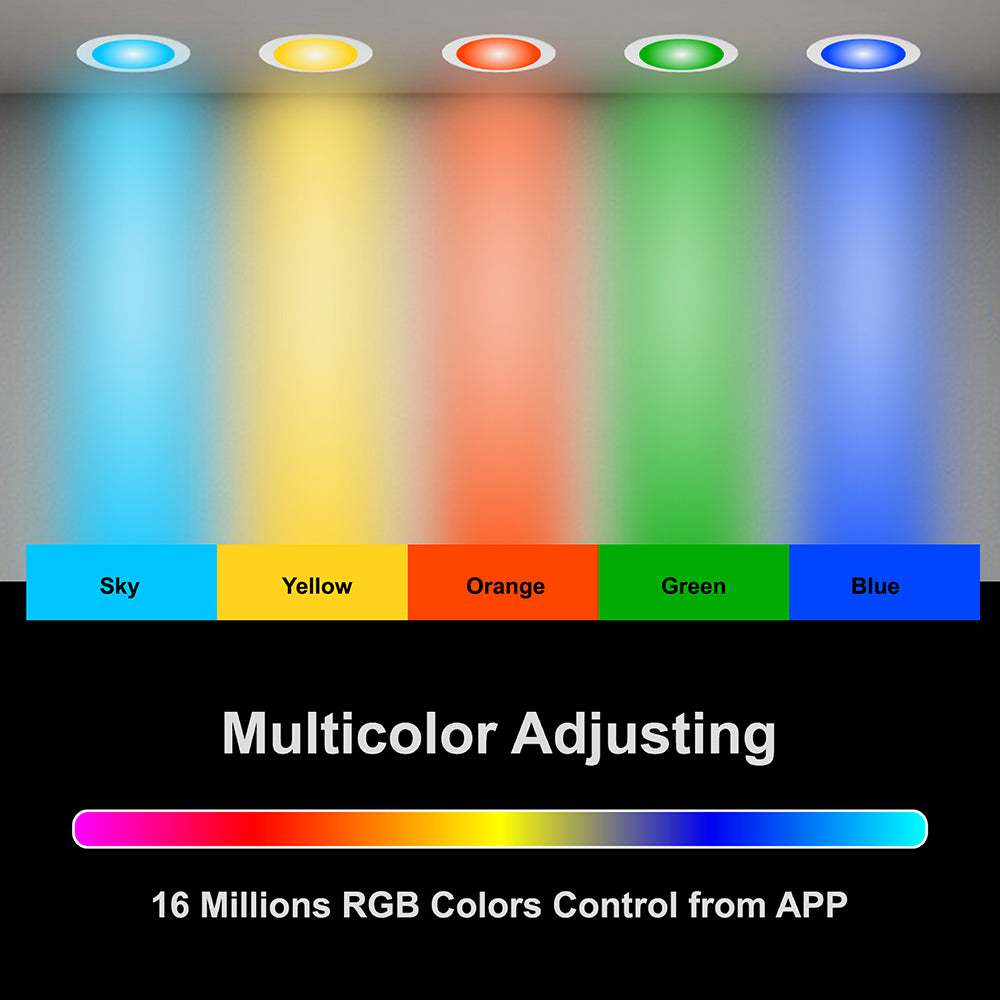 Saska Smart Downlight | Smart Light | SASKA Trading