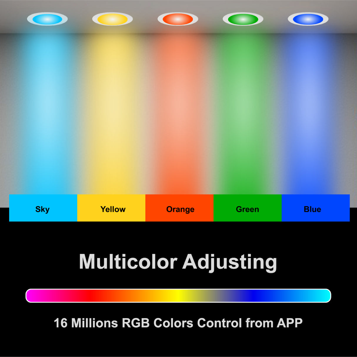 Saska Smart Spotlight Laza 5W | Smart Light | SASKA Trading