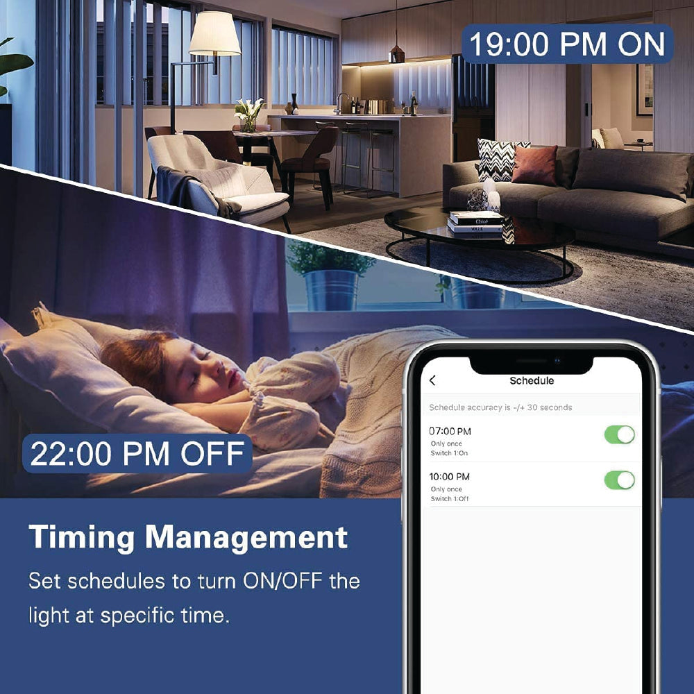 Smart Light Switch SJ-01 by SASKA | Smart Switch | SASKA Trading