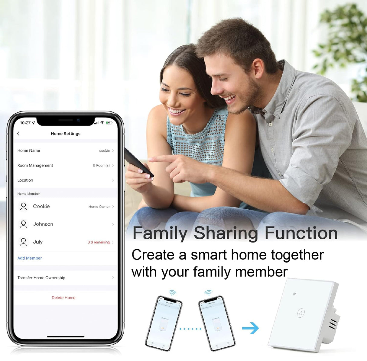 Saska Smart Water Heater Switch | Smart Switch | SASKA Trading