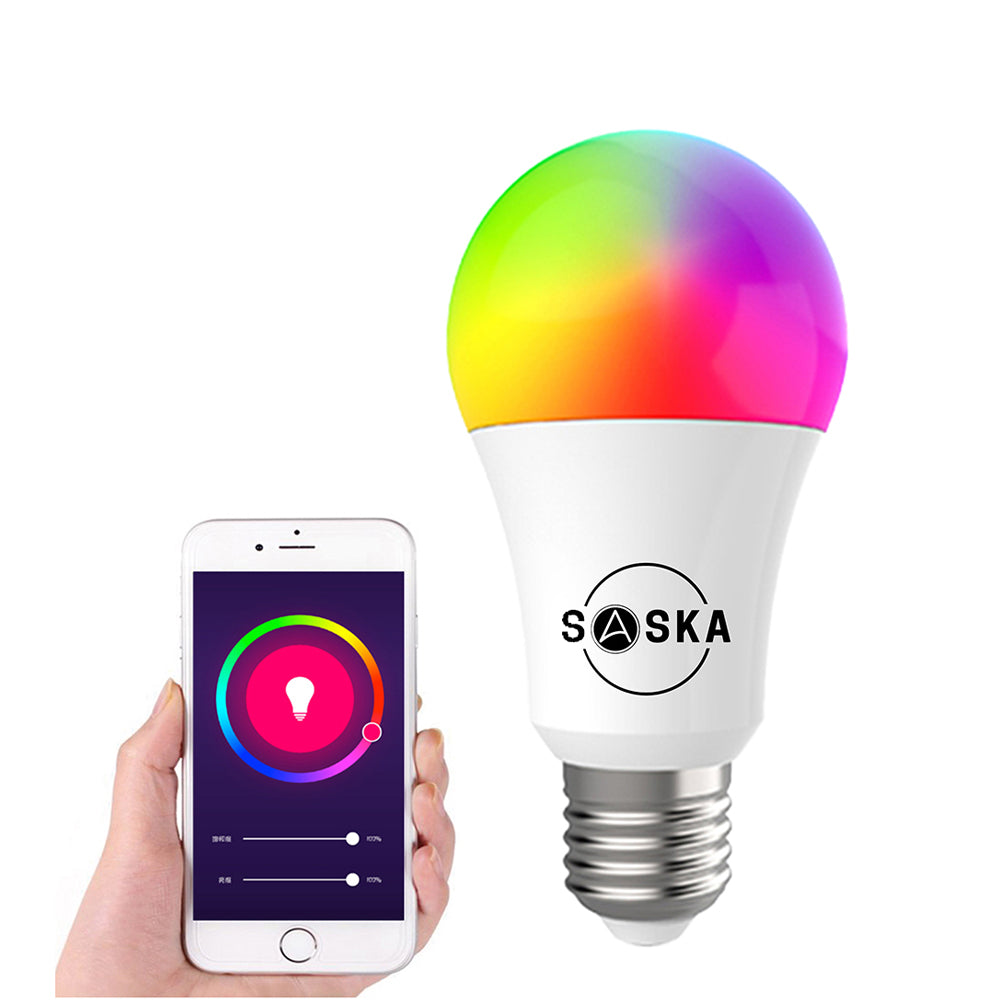 Smart Bulb E27 10W by Saska | Smart Light | SASKA Trading