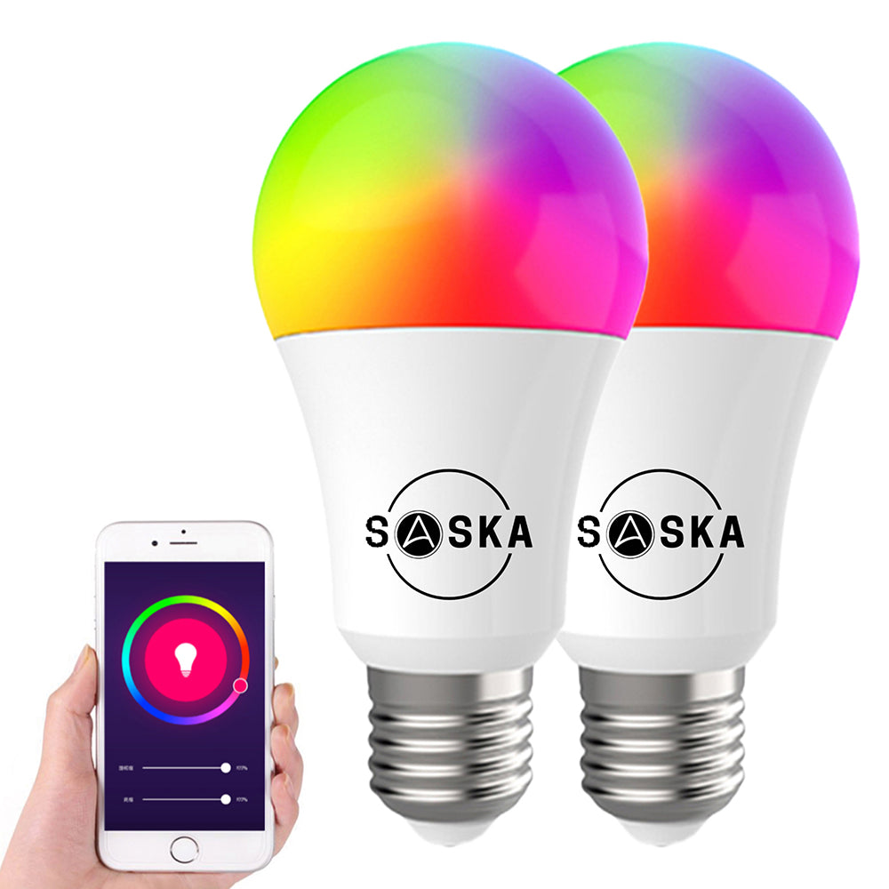 Smart Bulb E27 10W by Saska | Smart Light | SASKA Trading