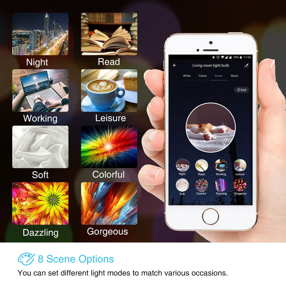 Saska Smart Bulb E27 9W | | SASKA Trading