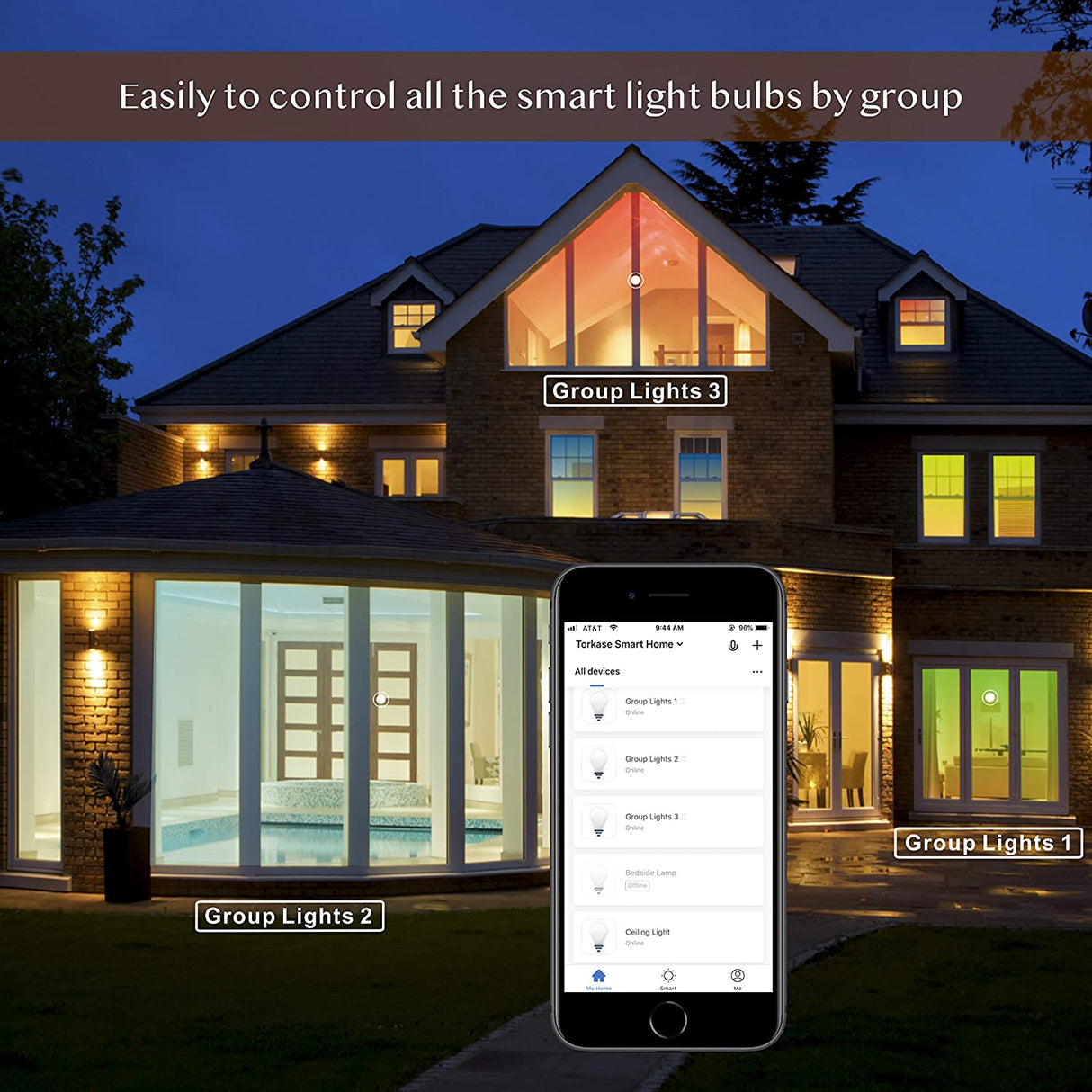 Saska Smart Bulb E27 9W | | SASKA Trading