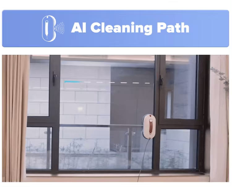 SATUO PRO Smart Window Cleaner Robot | Window Cleaner | SASKA Trading