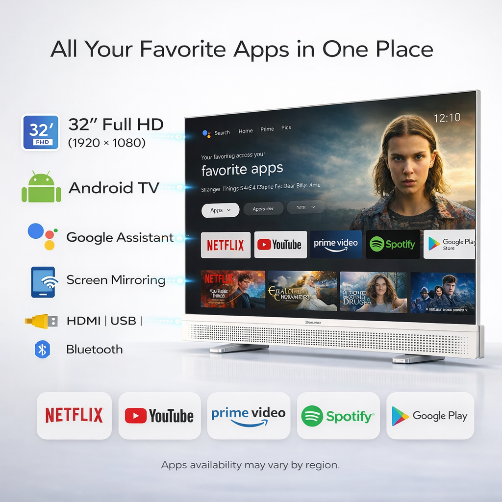 Portable Android TV and power bank combo, saska, saska.ae