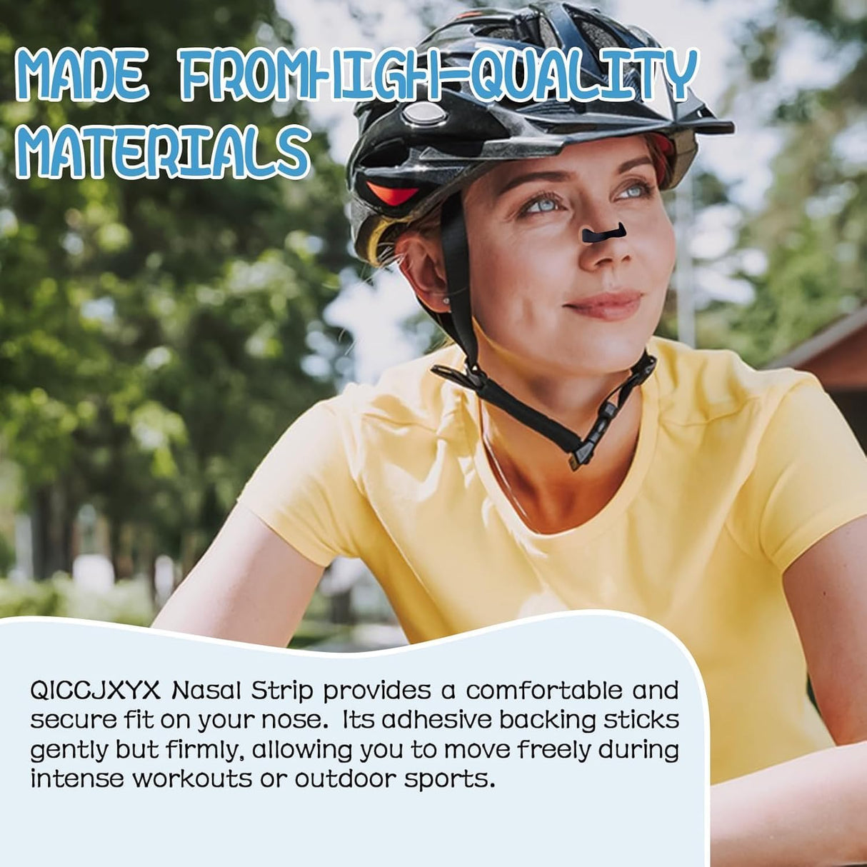 Breathing Nasal Strips Set for Sleep and Sport (Starter Kit) | Nasal Dilator | SASKA Trading