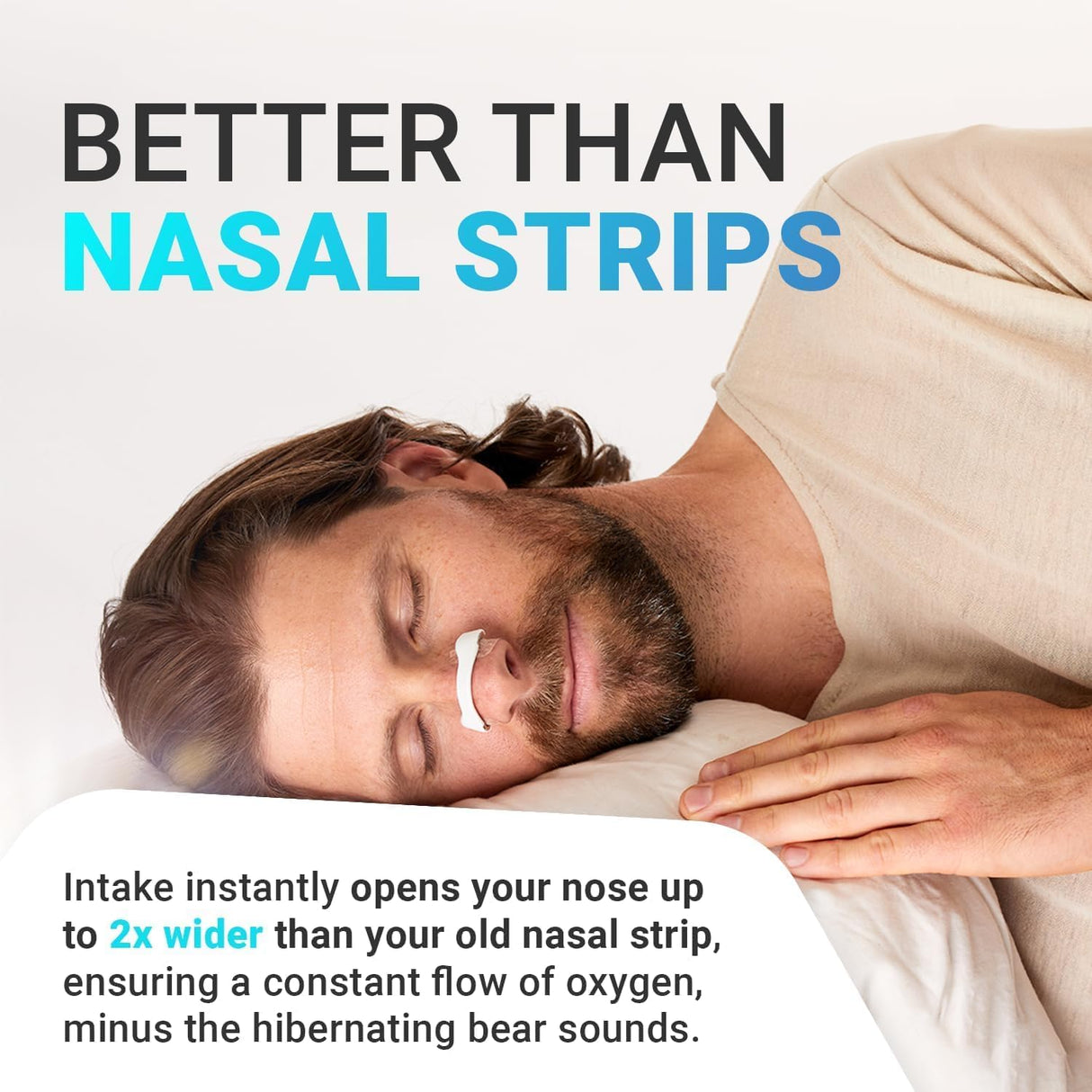 Breathing Nasal Strips Set for Sleep and Sport (Starter Kit) | Nasal Dilator | SASKA Trading