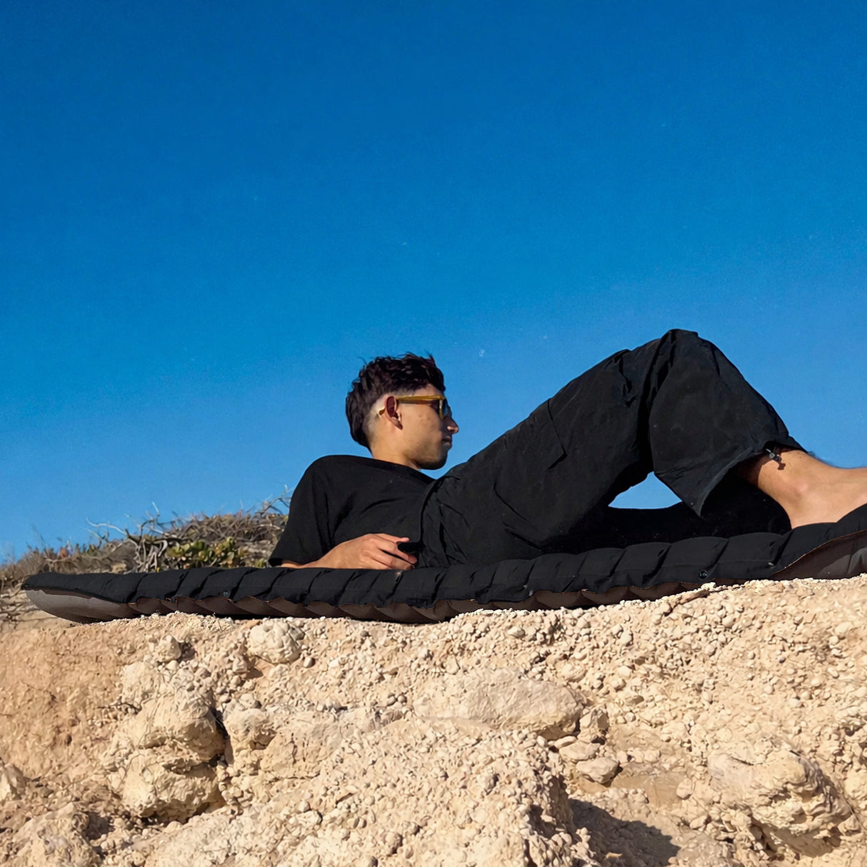 مرتبة هوائية قابلة للنفخ ناعمة للتخييم والسفر - وسادة نوم مريحة للنزهات والمشي لمسافات طويلة والمنزل