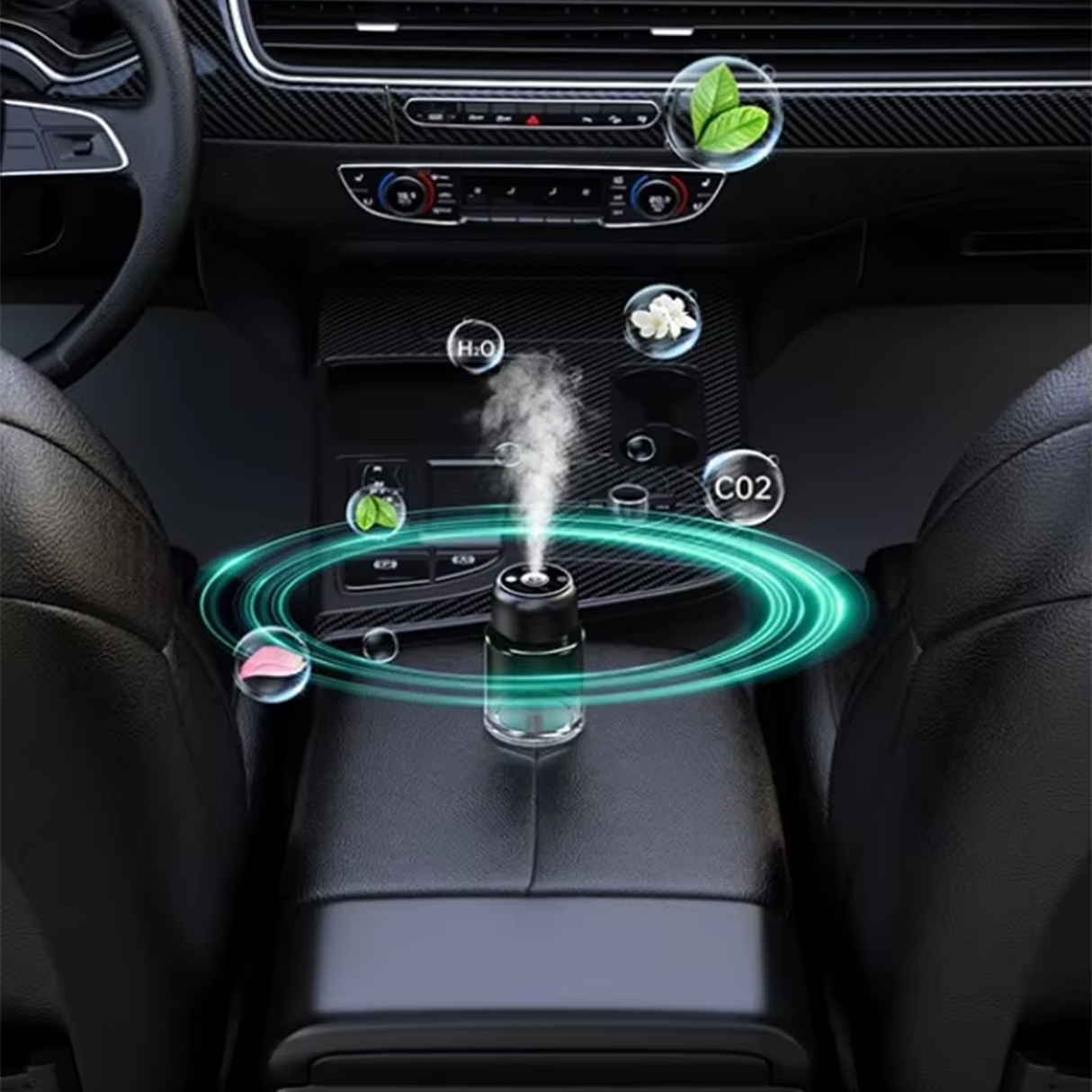 Smart Car Air Freshener with Mini Fragrance Bottle | car Fragrance | SASKA Trading