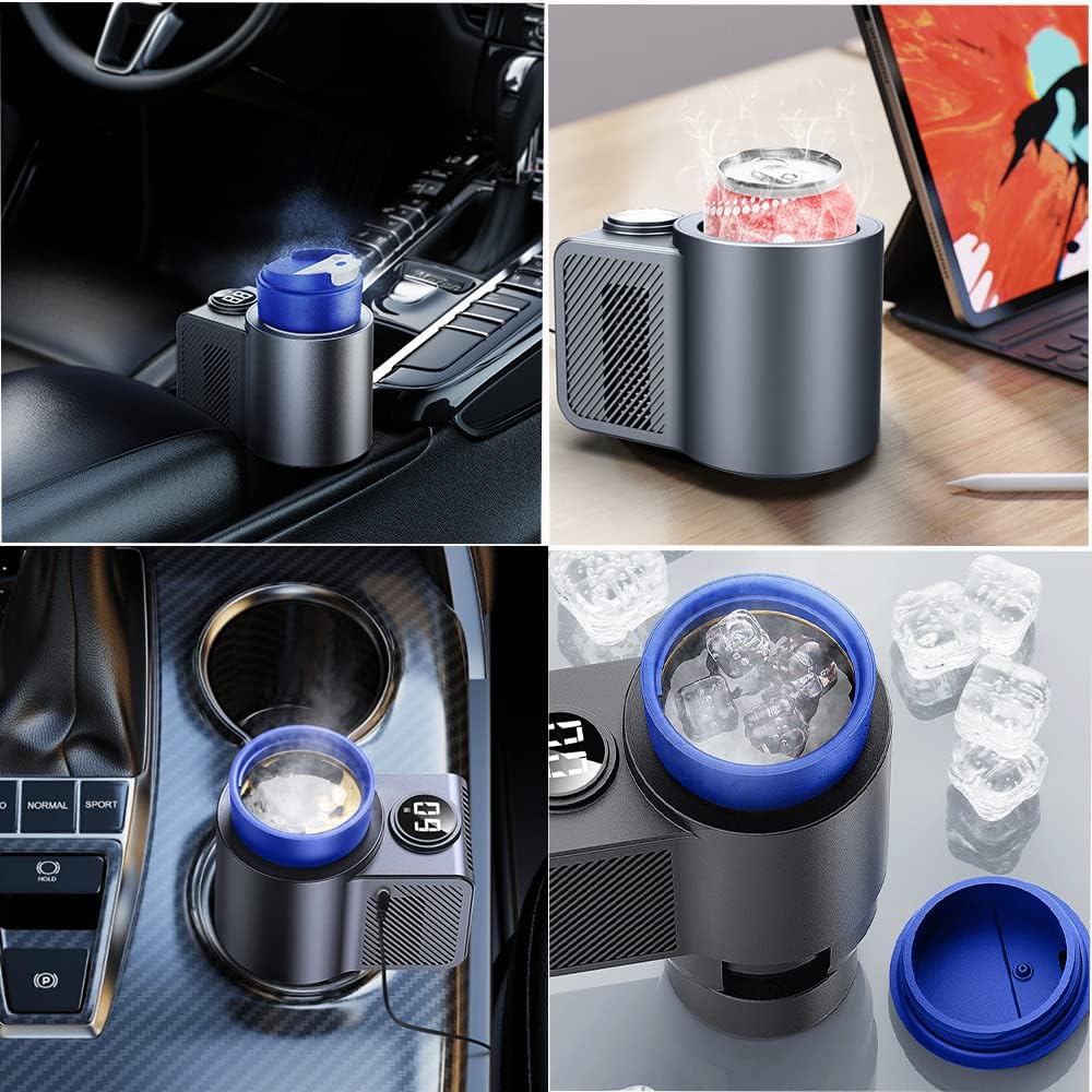 Smart Car Cup Holder with Cooling and Heating Features | Car Cup Holder | SASKA Trading