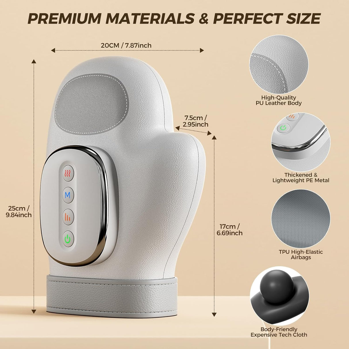 Cordless Electric Hand Massager | Hand Massager | SASKA Trading