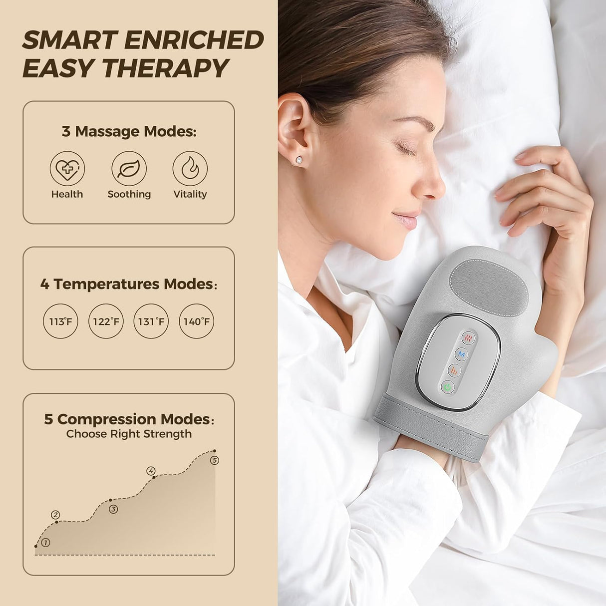 Cordless Electric Hand Massager | Hand Massager | SASKA Trading