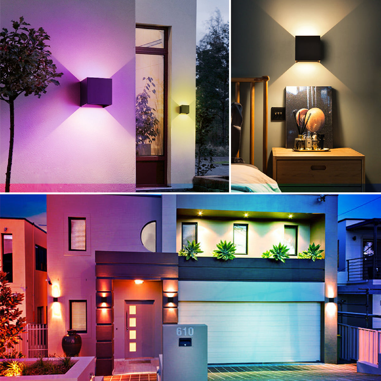 Smart Outdoor Wall Light 6W | Smart Light | SASKA Trading