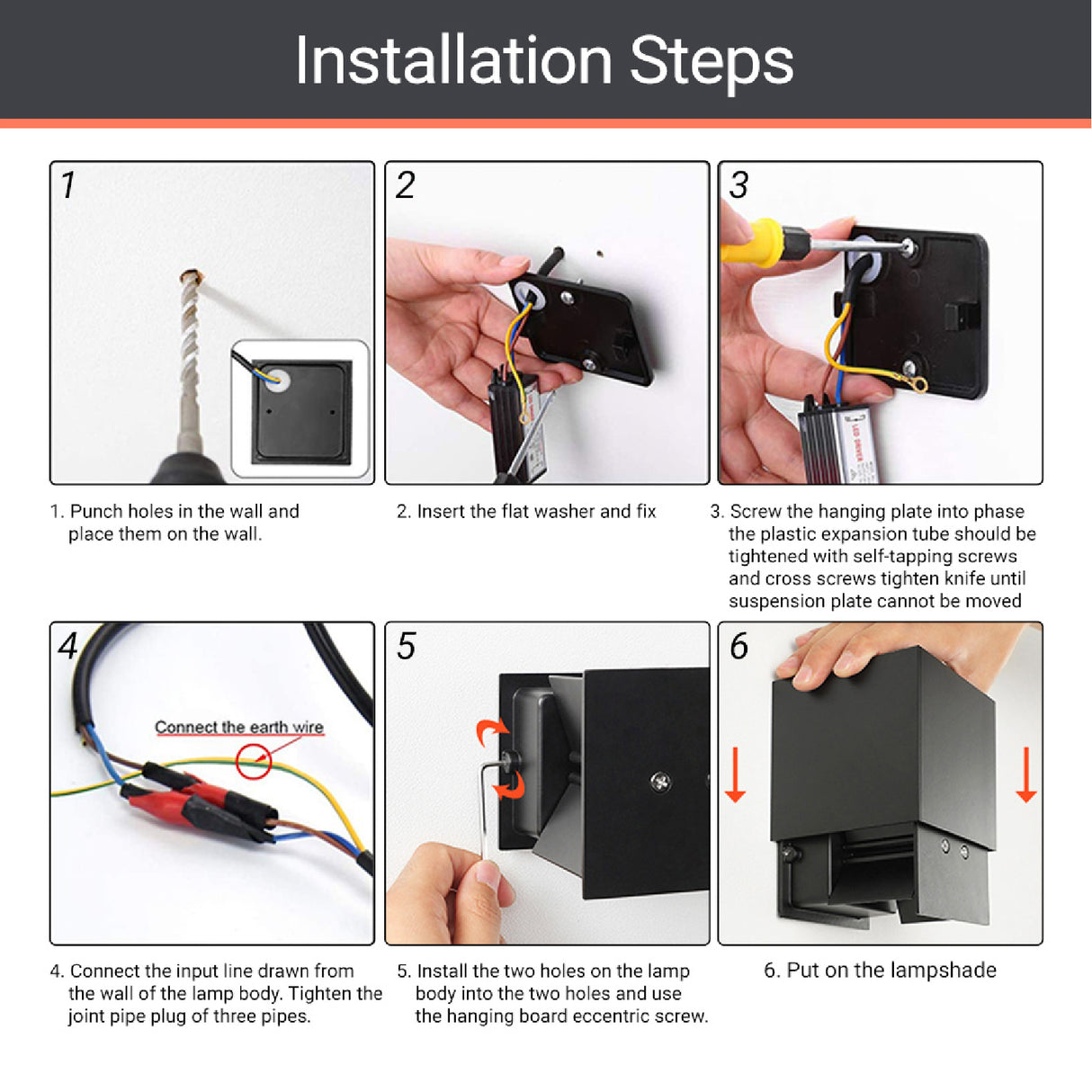 Smart Outdoor Wall Light 6W | Smart Light | SASKA Trading