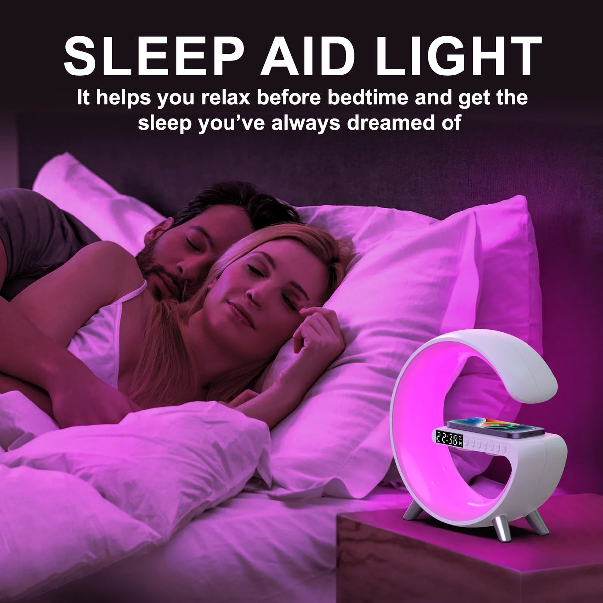 Multifunctional Smart Lamp App Control | Bedside Lamp | SASKA Trading