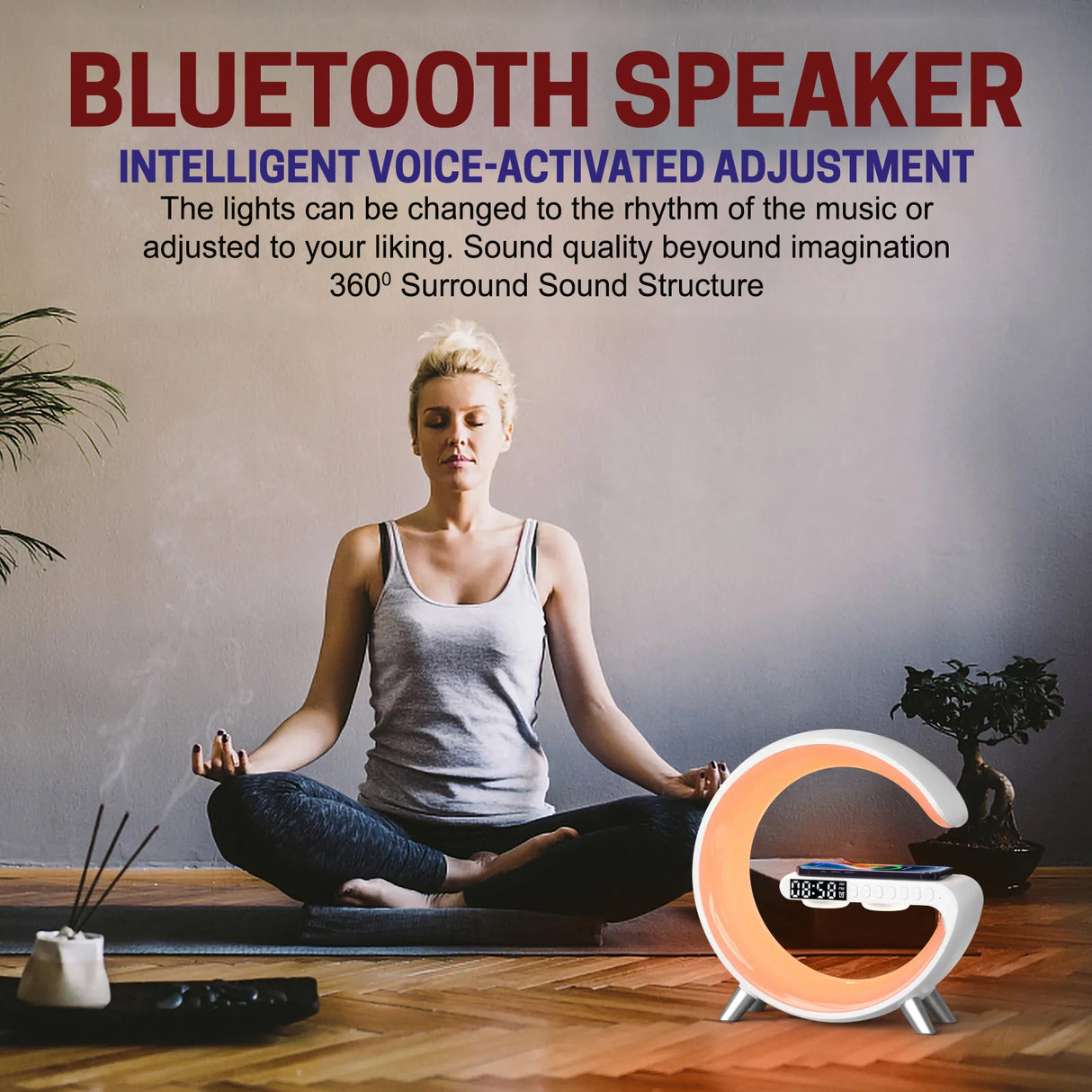 Multifunctional Smart Lamp App Control | Bedside Lamp | SASKA Trading