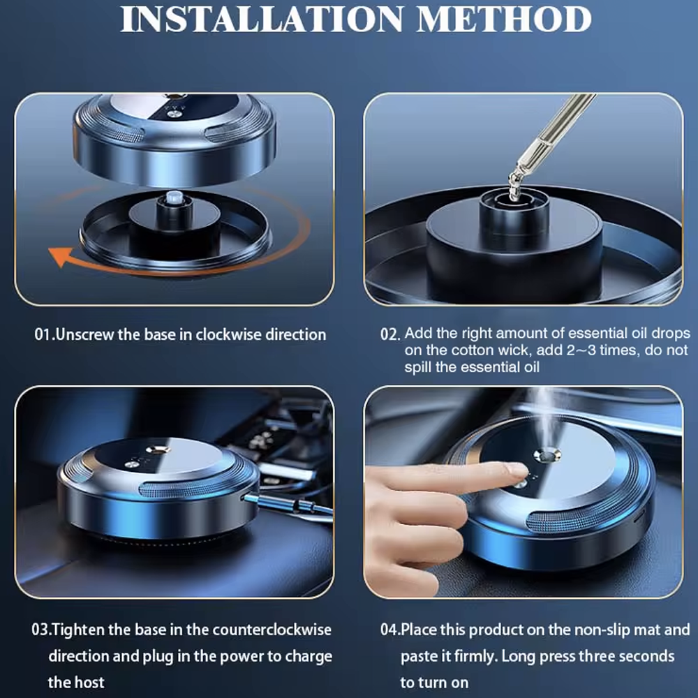 Smart Spray Air Freshener Car Aromatherapy | Car Air Freshener | SASKA Trading