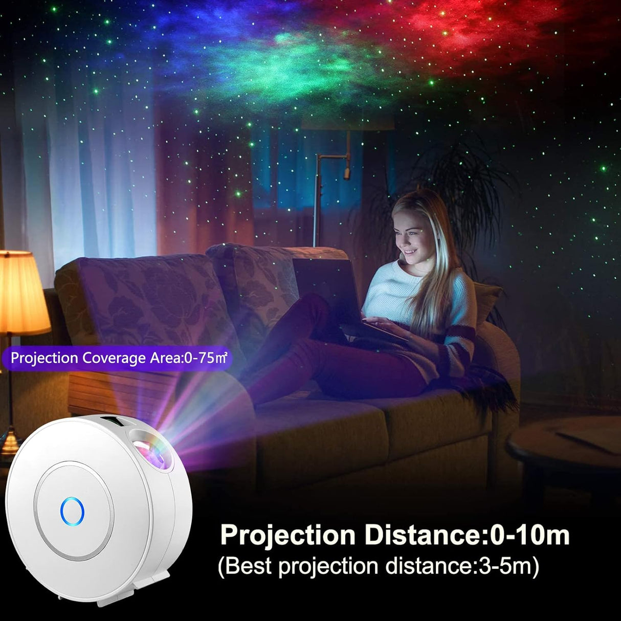 Smart Galaxy Star Projector Wifi Tuya App Control | Projector | SASKA Trading