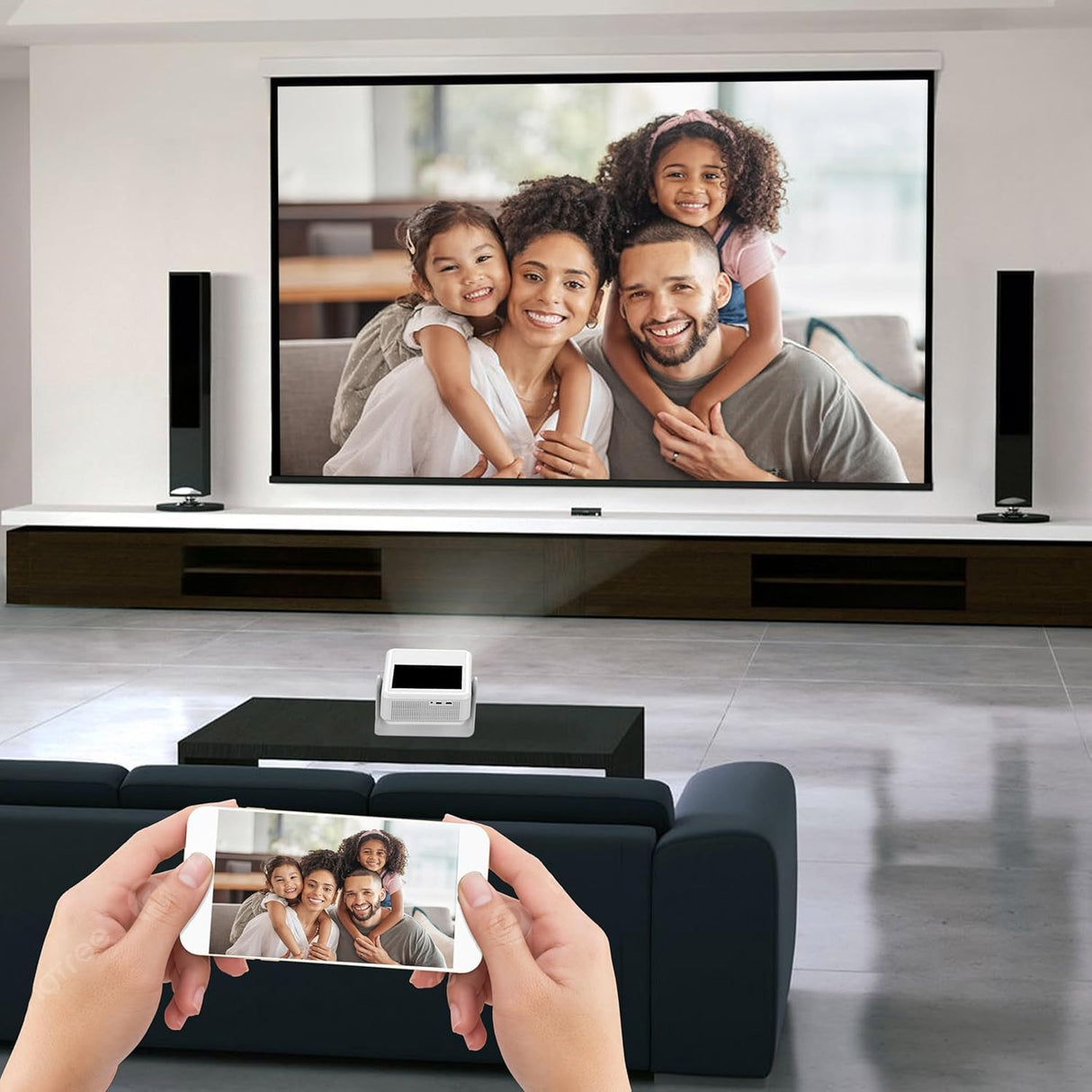 Touch Screen Tablet Projector Full HD 1080p | Projector | SASKA Trading