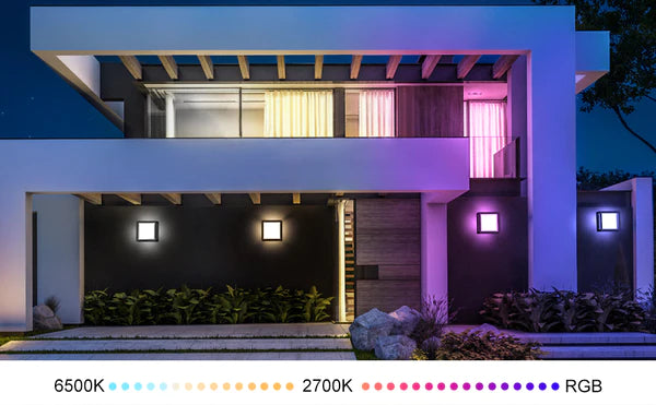 Smart Outdoor Wall Light 13W 1000LM | Smart Light | SASKA Trading