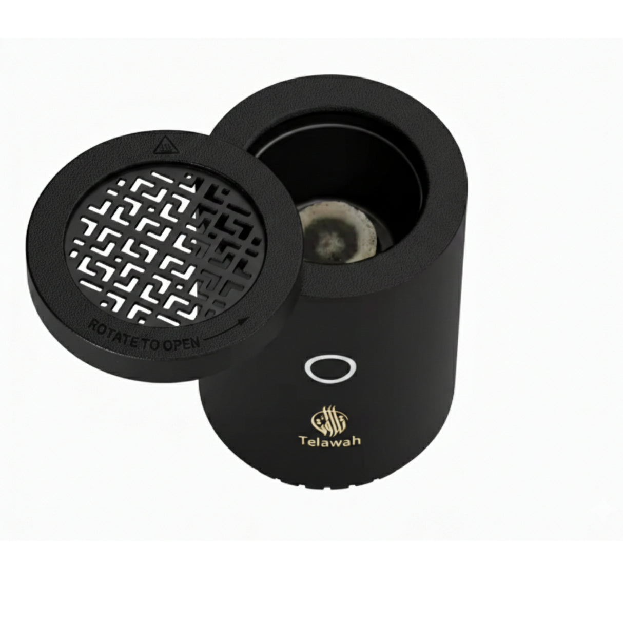 Smart Bakhoor Burner and Full Quran Speaker Electric Incense Burner with 16 Reciters, 18 Languages, by Telawah-Incense Burner-saska-saska.ae