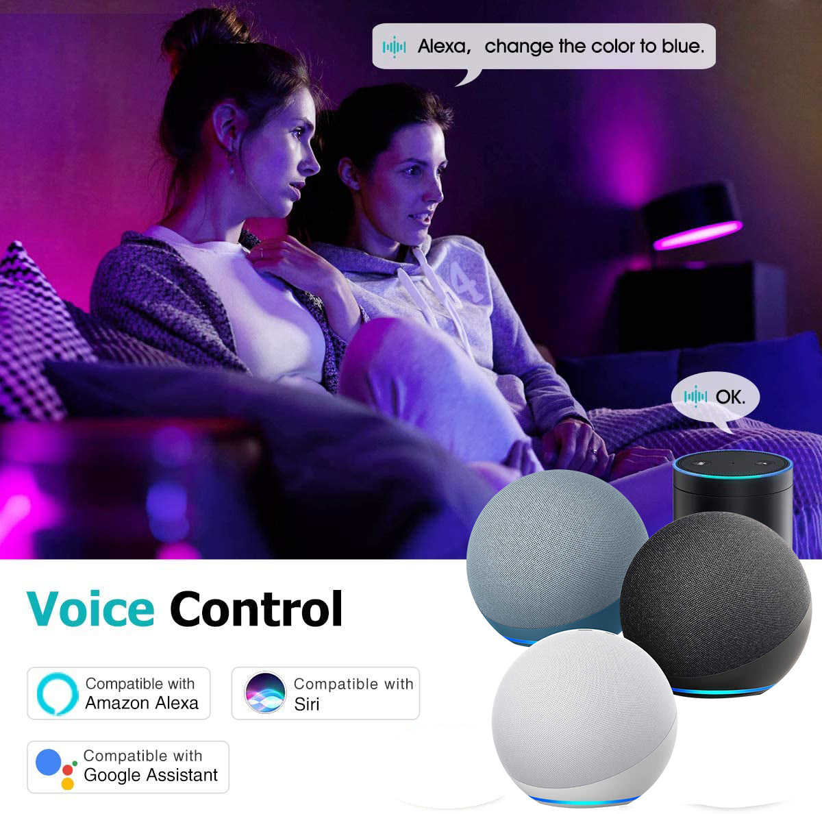 Saska Smart Downlight | Smart Light | SASKA Trading