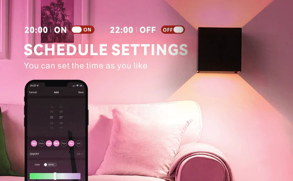 Smart Outdoor Wall Light 6W | Smart Light | SASKA Trading