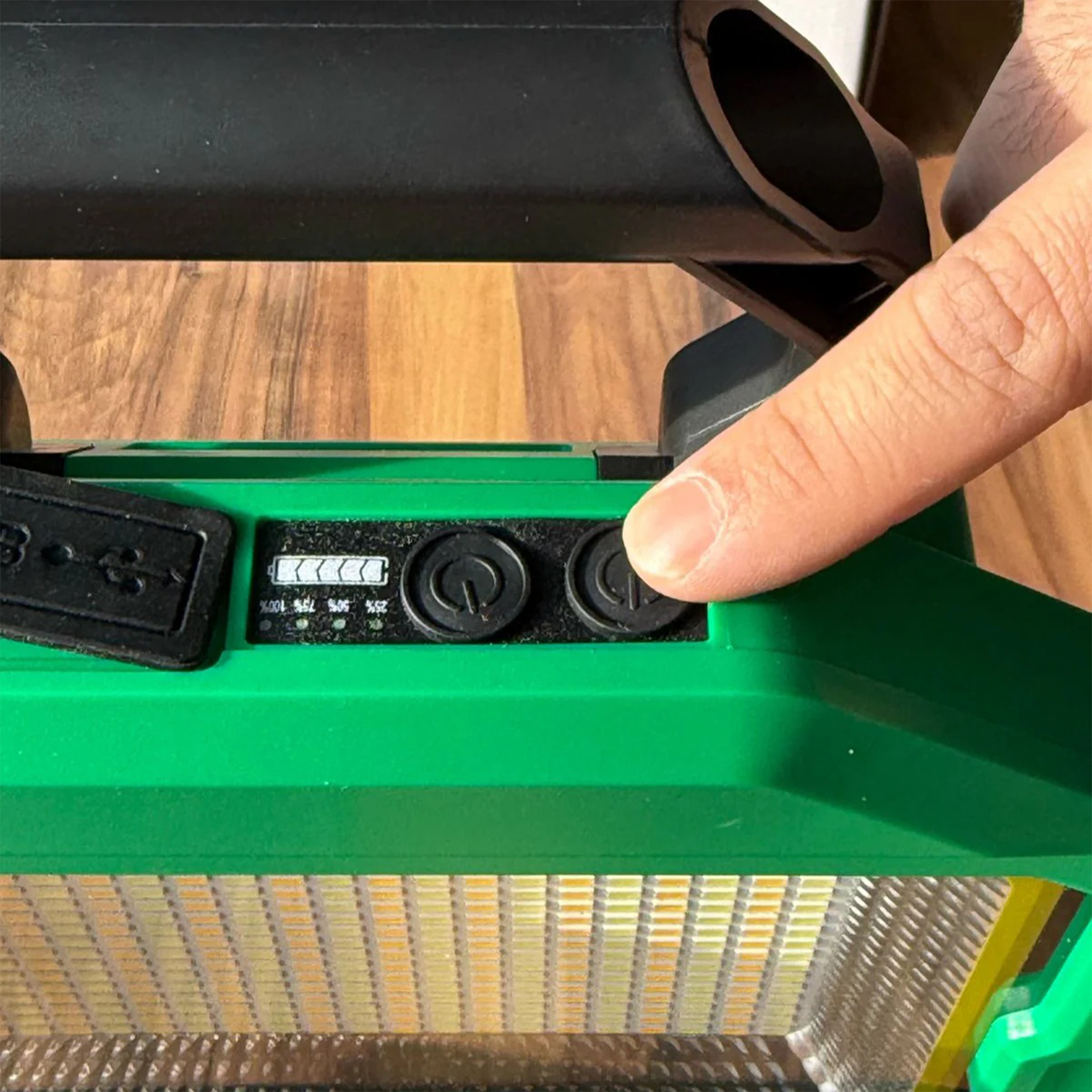 Solar LED Spotlight – with Power Bank for Outdoor Adventures by NEWVEW