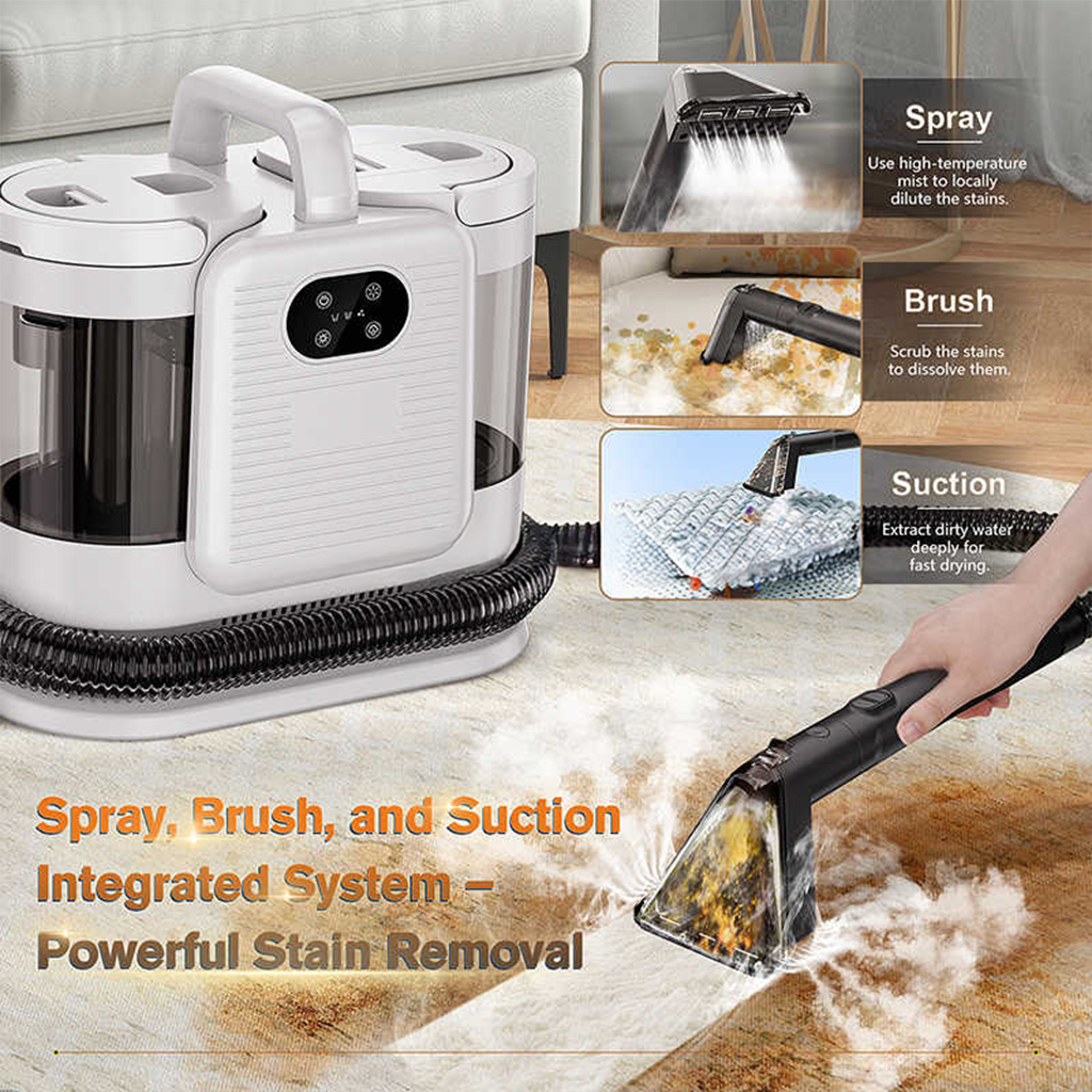 Steam Spot Cleaner & Fabric Washing Vacuum 1650W by BLEU | Vacuum Cleaner | SASKA Trading