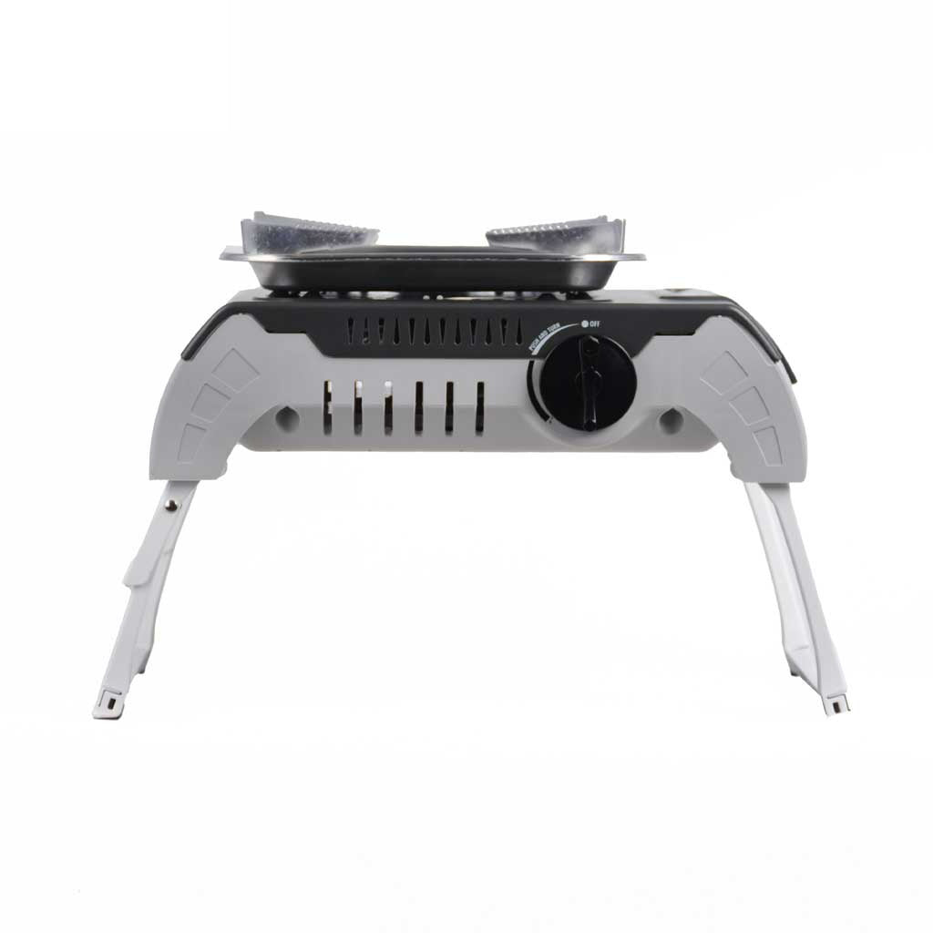 Camping Gas Stove 2400W with Cartridge, Adapter & Carry Case All-in-One