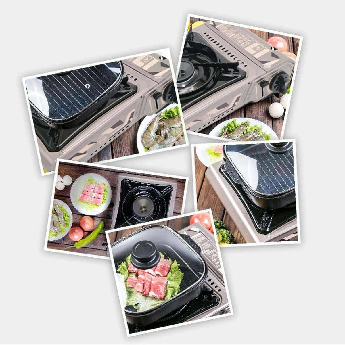 Camping Gas Stove Lightweight Design, Heavy-Duty Heat for Fast & Easy Meals