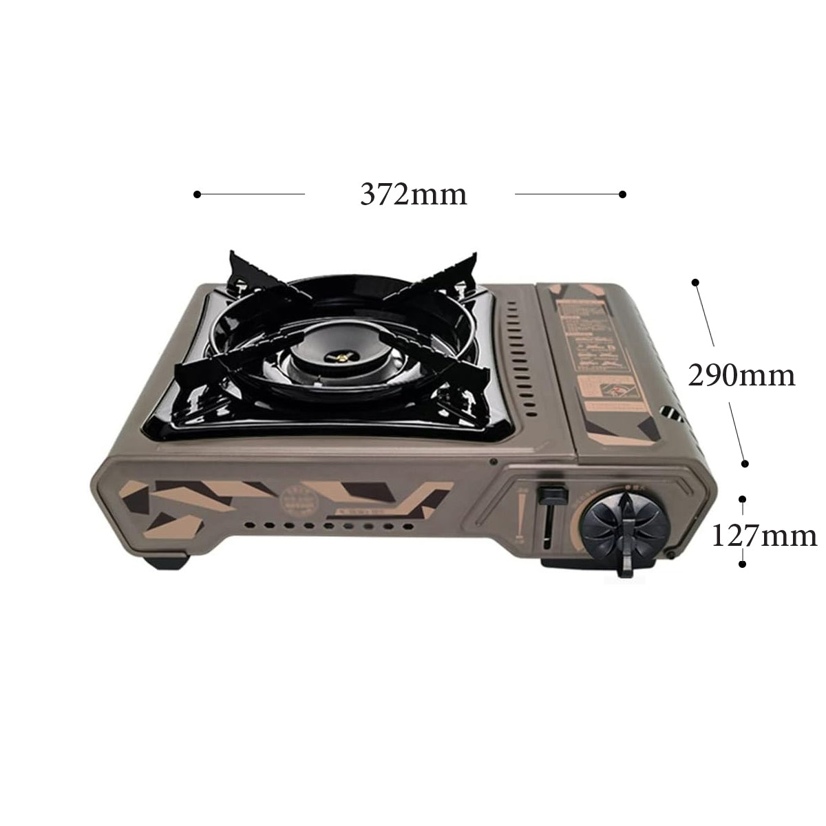 Camping Gas Stove Lightweight Design, Heavy-Duty Heat for Fast & Easy Meals