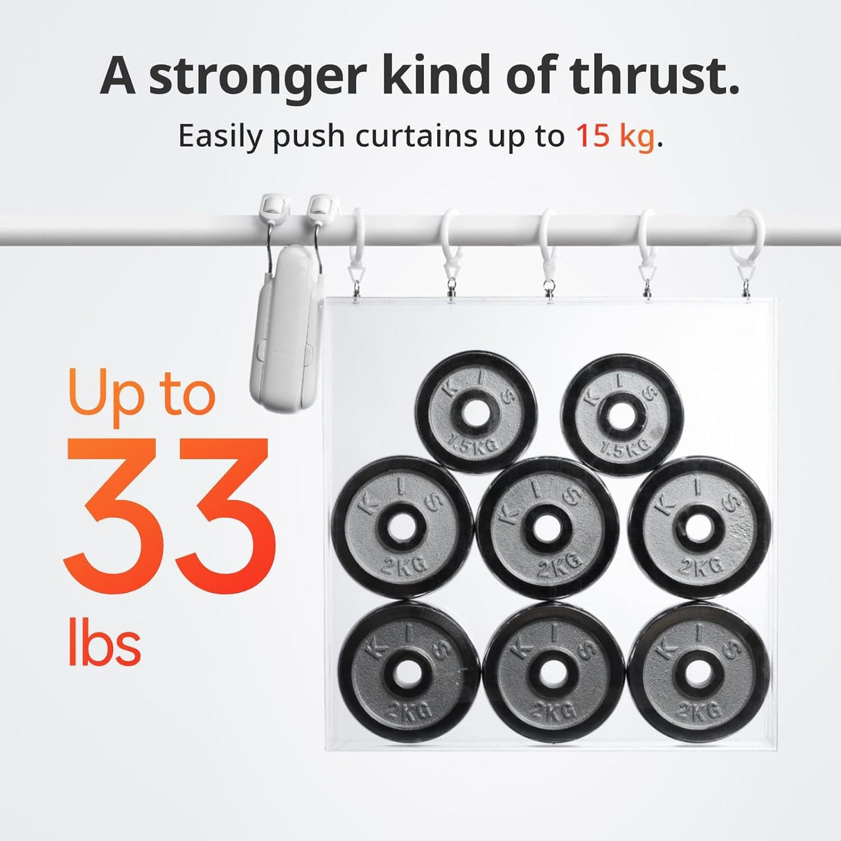 Curtain 3 Rod Smart Automatic Curtain Opener by SwitchBot | Smart Accessories | SASKA Trading