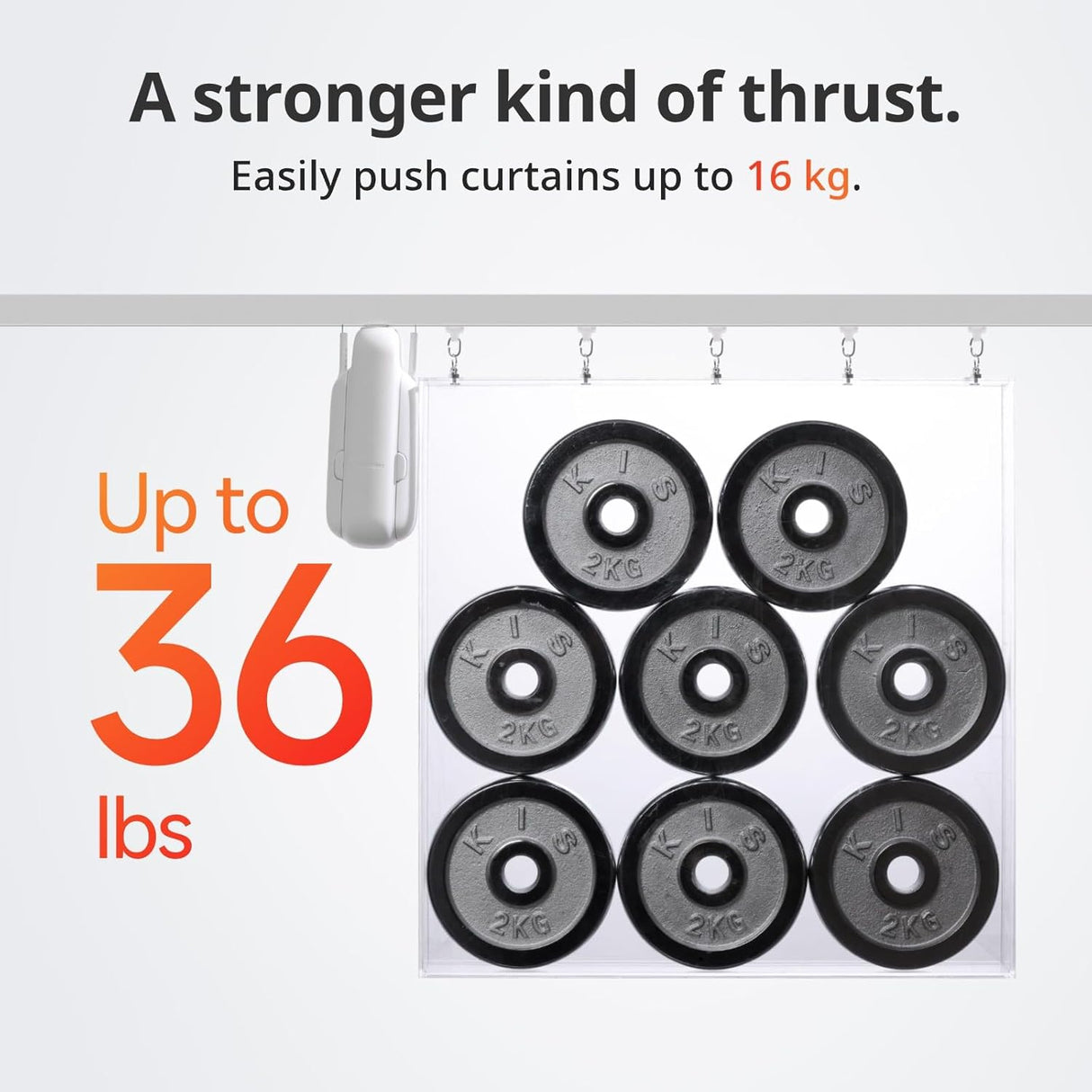 Curtain 3 U Rail- Smart Automatic Curtain Opener by SwitchBot | Smart Accessories | SASKA Trading