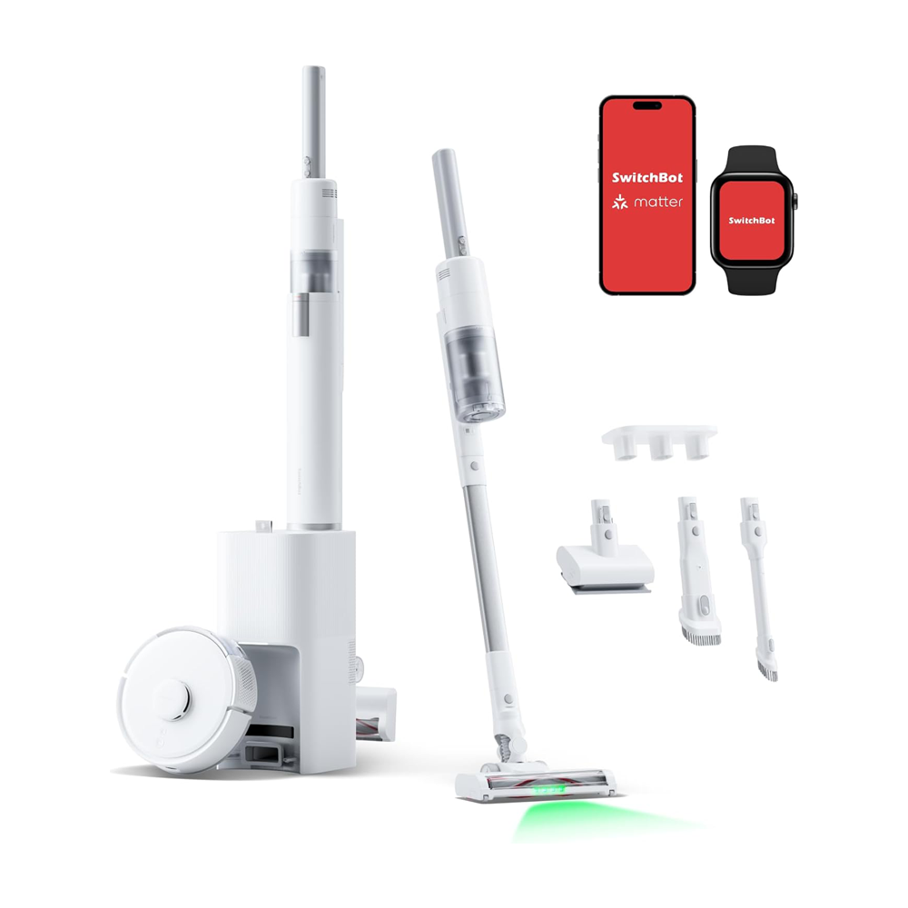 Robot Vacuum and Cordless Vacuum Cleaner K10+ Pro Combo by Switchbot | Vacuum Cleaner | SASKA Trading