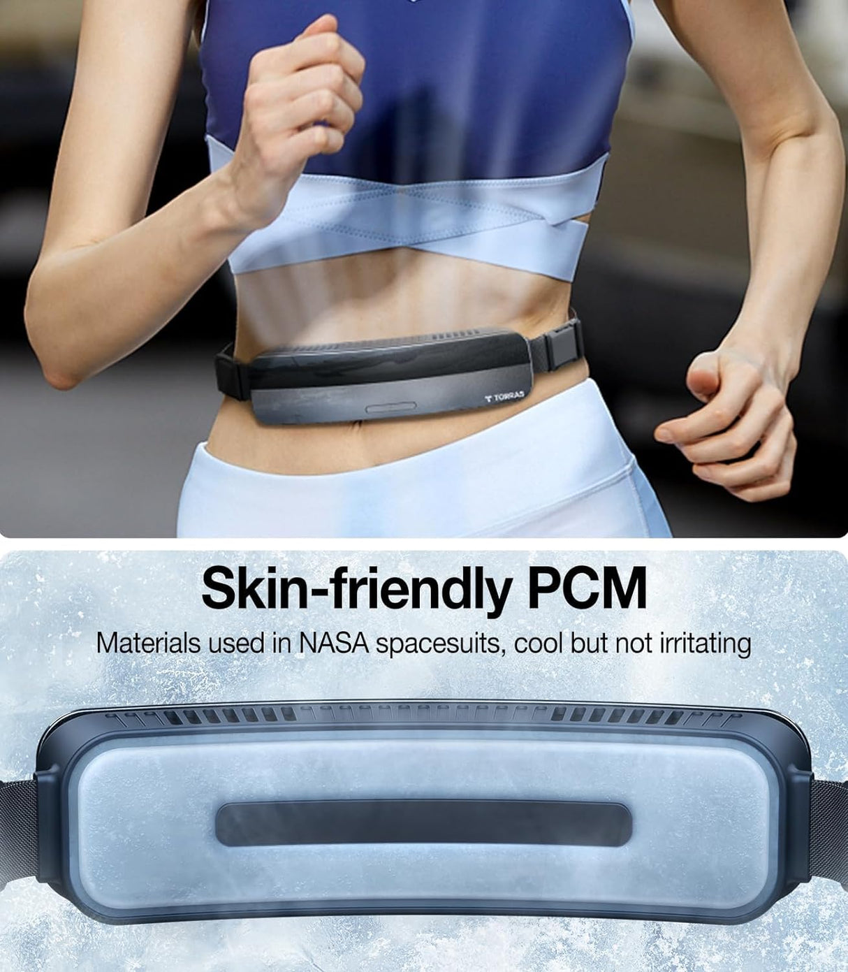 TORRAS COOLiFY ZONE Wearable Waist Belt Fan | Wearable Cooling Fan | SASKA Trading