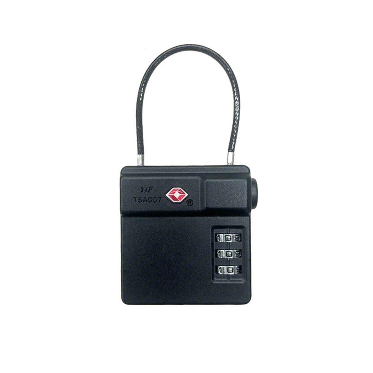 TSA Custom Lock – Smart Luggage Lock with AirTag Holder & GPS Compatibility by Micflip