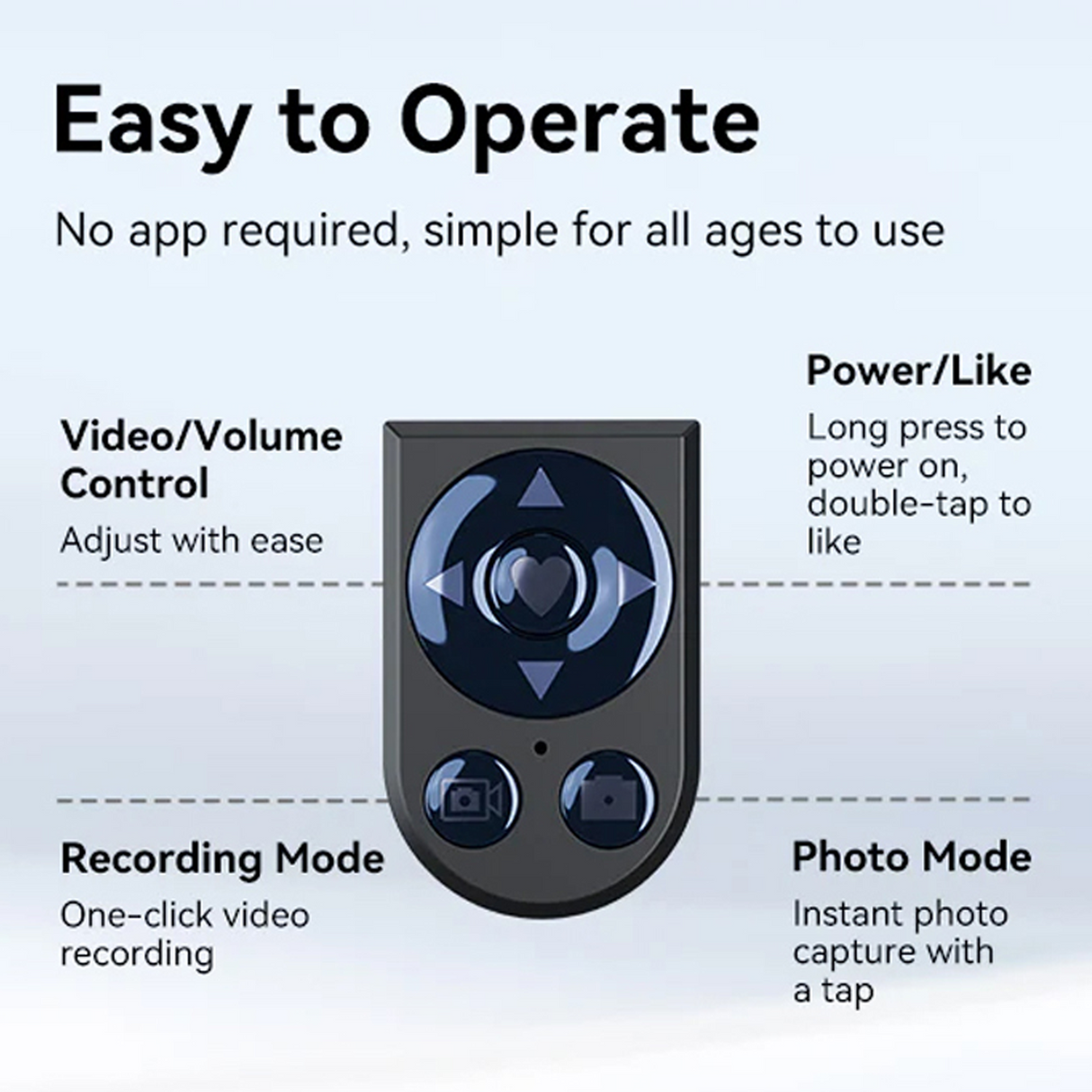 Intelligent Auto Tracking Tripod with Detachable Remote Control Third generation by Telesin