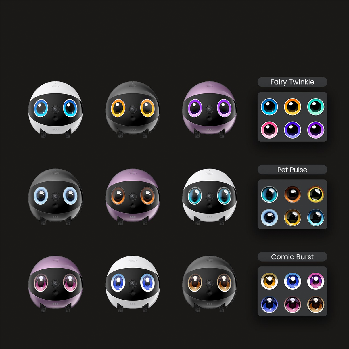 EBO Air 2 Plus Companion Robot – AI Home Assistant Robot with 3K Camera & Smart Auto Tracking by Enabot