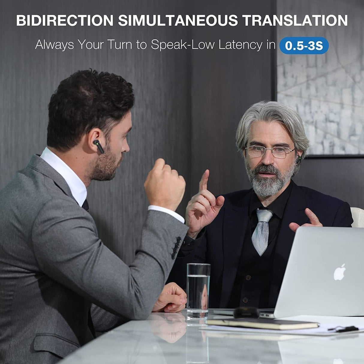 Timekettle Language Translator Device – WT2 Edge Real-time Earbud Translator (Offline Ready) | Translator Device | SASKA Trading