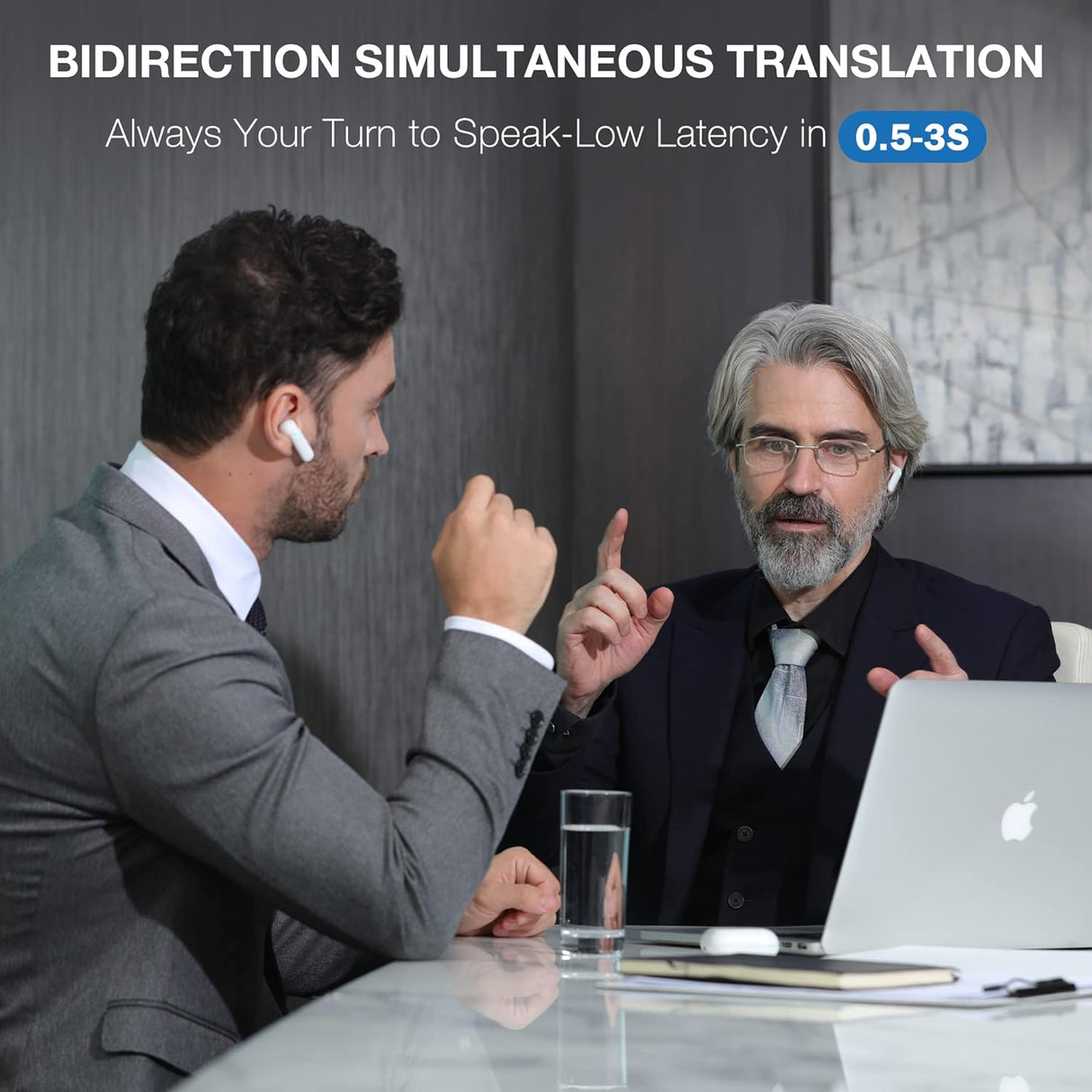 Timekettle Language Translator Device – WT2 Edge Real-time Earbud Translator (Offline Ready) | Translator Device | SASKA Trading