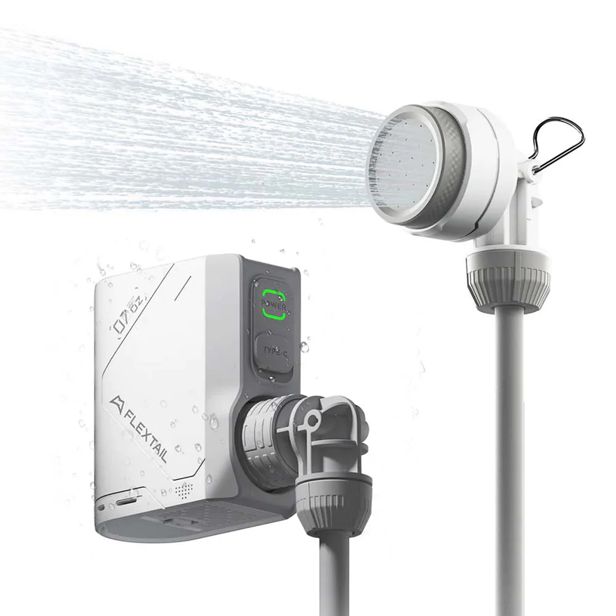 Tiny Shower – Ultra-Portable Outdoor Shower by FLEXTAIL | PORTABLE SHOWER | SASKA Trading