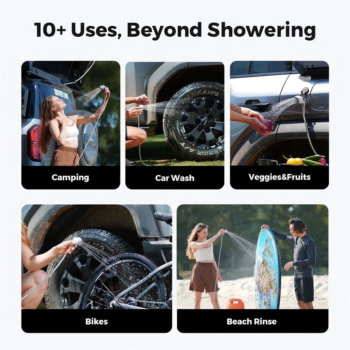 Tiny Shower – Ultra-Portable Outdoor Shower by FLEXTAIL | PORTABLE SHOWER | SASKA Trading